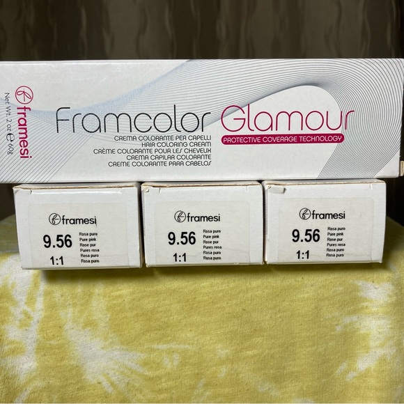 Framesi Hair Framesi Framcolor Glamour Pure Pink 956 1 Hair